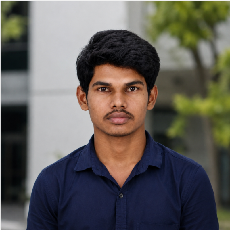 Portrait of Aravindh M